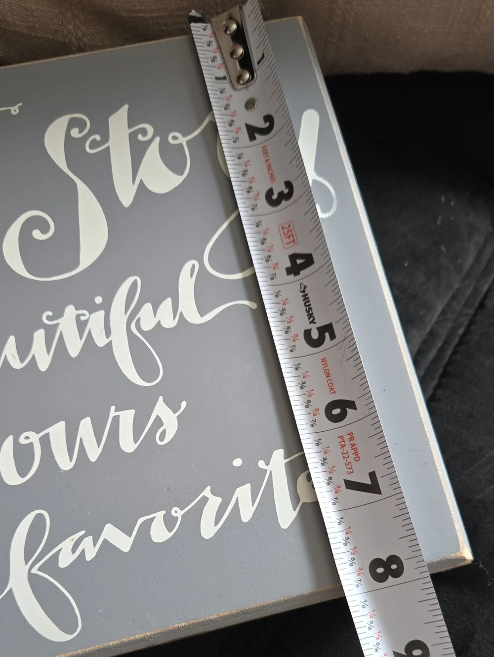 Every Love Story Grey & White Wall Sign